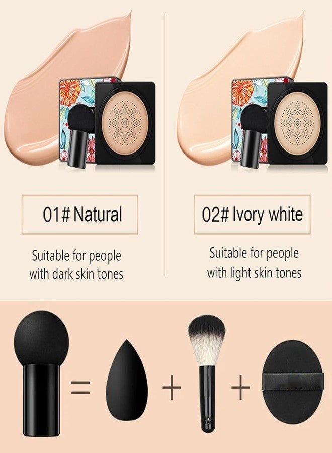 EdmEr Linasi Clear Cover Beauty Cream - Air Cushion CC Cream, Moisturizing Concealer, Long Lasting Makeup - Image 4